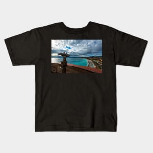 Ocean View, Nice, French Riveria. Kids T-Shirt